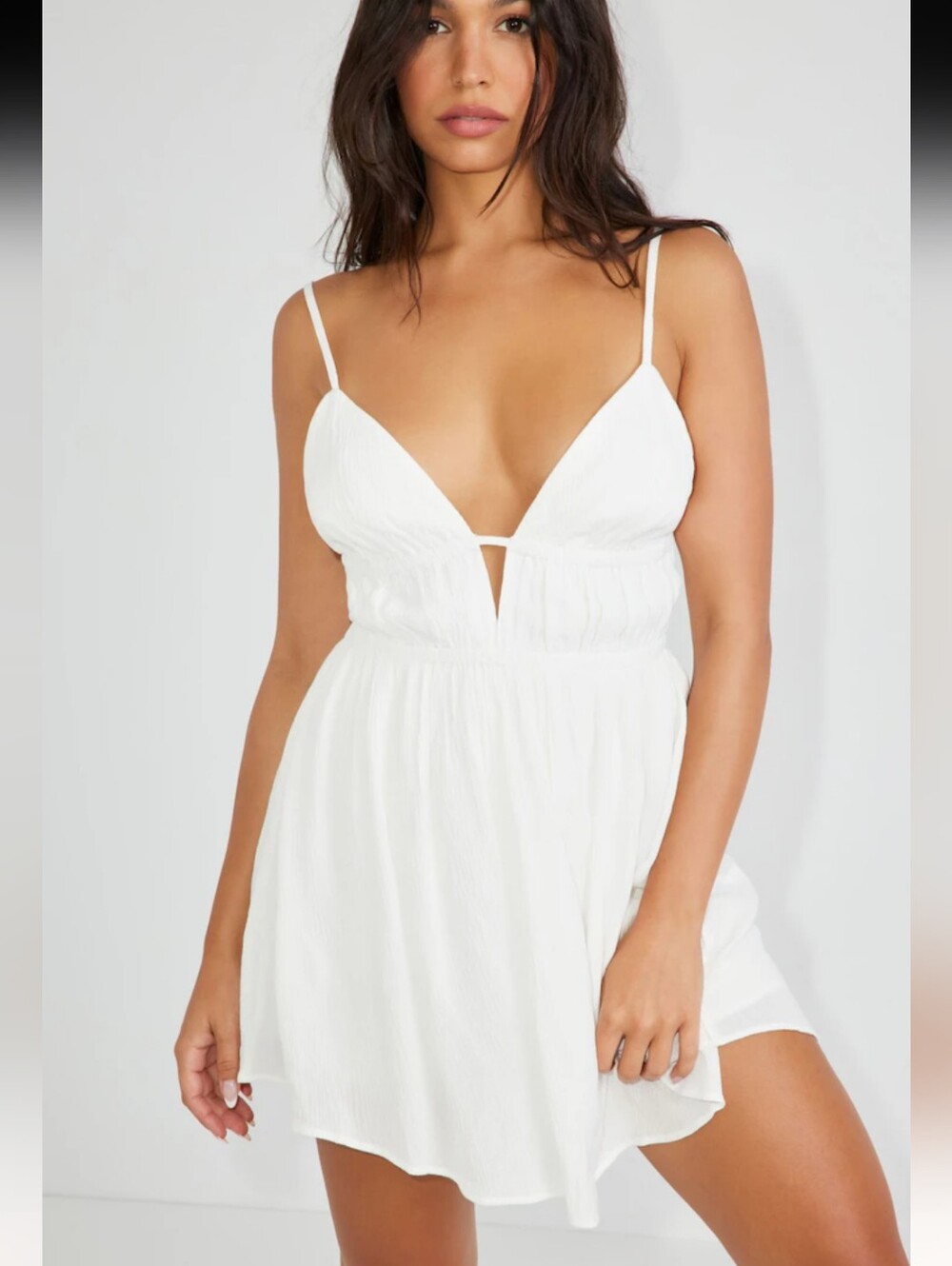 Garage Kira Cage Back Snow White Romper